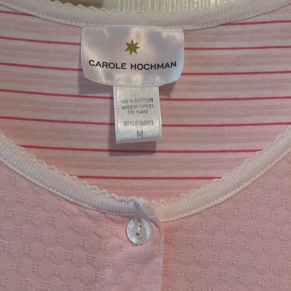 NWT Carole Hochman pink night gown size medium - Picture 4 of 6